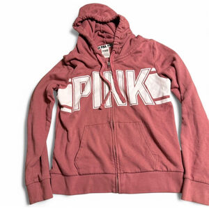 Victoria’s Secret Pink Zip Hoodie - Size M